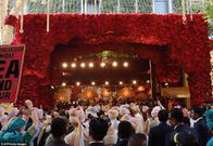 See lovely photos from the lavish $100 million wedding of the daughter of India’s richest man