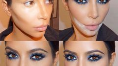 Kim Kardashian's new face chart by make up artist Mario Dedivanovic