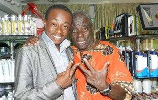 Nana Kodua with Fred Amugi