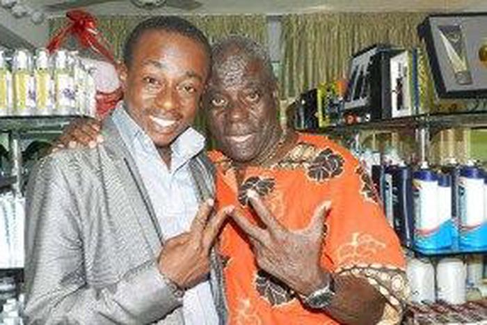 Nana Kodua with Fred Amugi