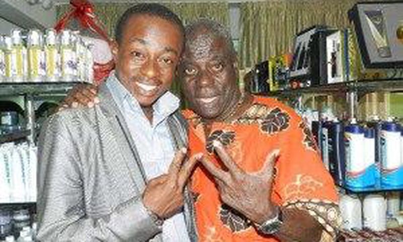 Nana Kodua with Fred Amugi
