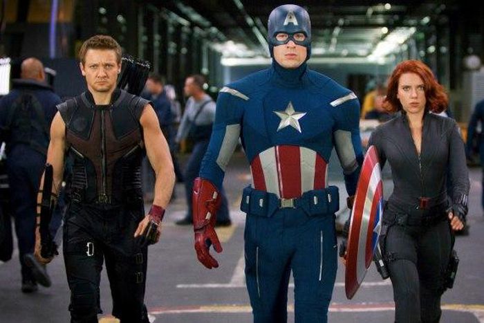 Chris Evans and Jeremy Renner call Black Widow a whore.