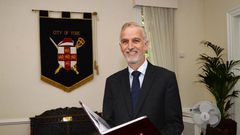 Robert Livesey, who is retiring after 25 years in York