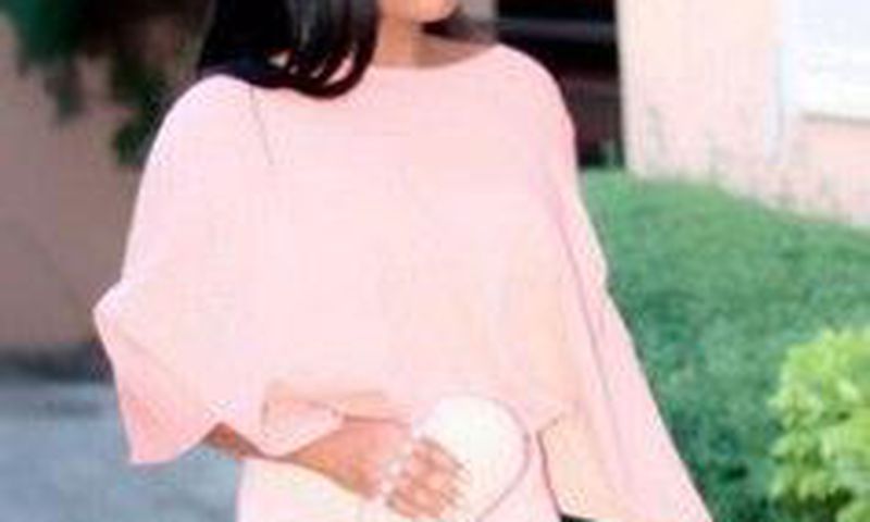 Rita Dominic heading out for the Premiere of the movie Dry