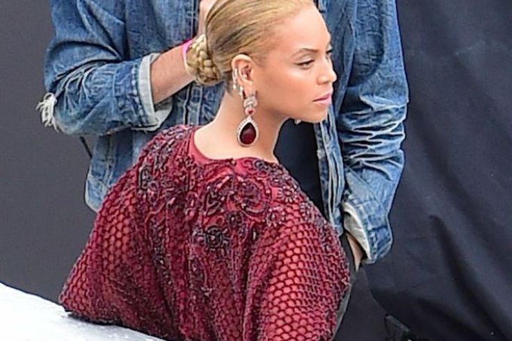 Beyonce at Givenchy ad in NYC