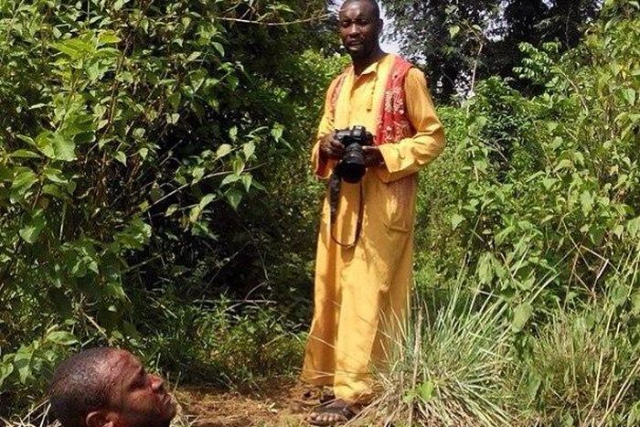 Scene from new Nollywood movie 'Forbidden Land'