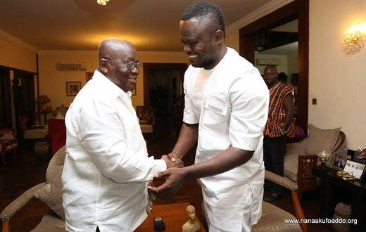 Cwesi Oteng and Nana Addo in the lead up to the 2016 elections