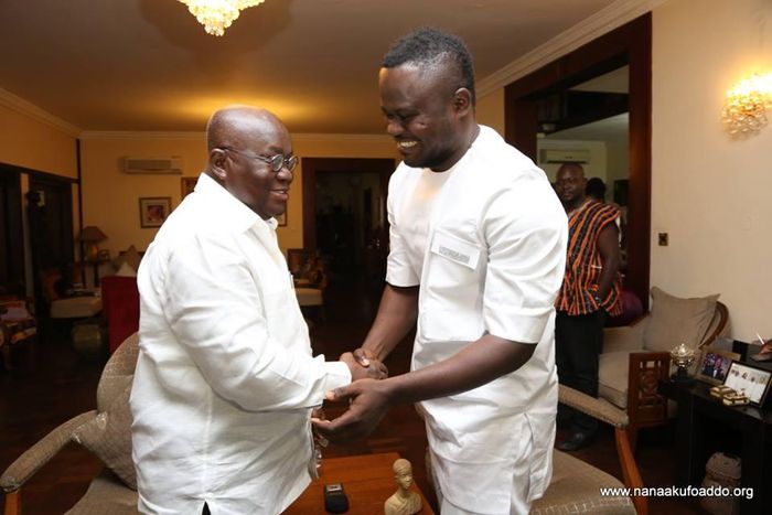 Cwesi Oteng and Nana Addo in the lead up to the 2016 elections