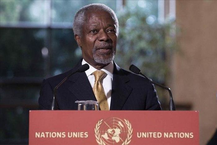 Former United Nations Secretary General, Kofi Annan