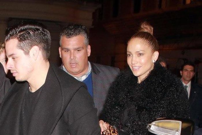 Casper Smart and Jennifer Lopez