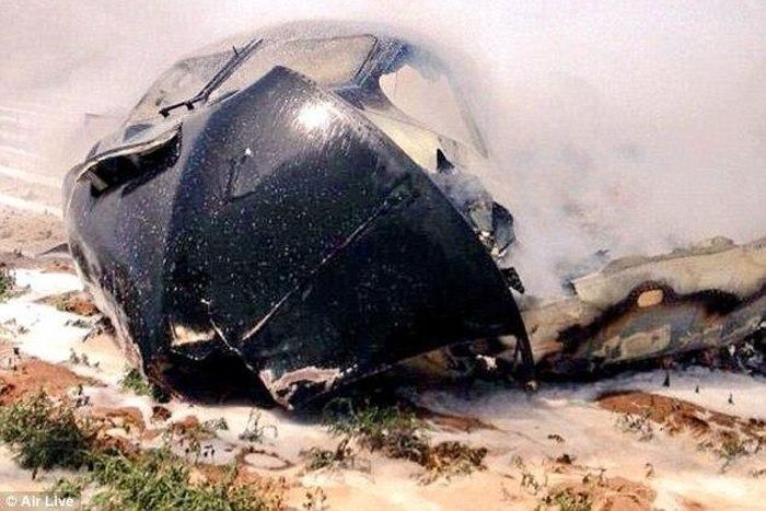 The Airbus A400M aircraft was undergoing trials at San Pablo airport this morning and fire crews are currently battling the flames.