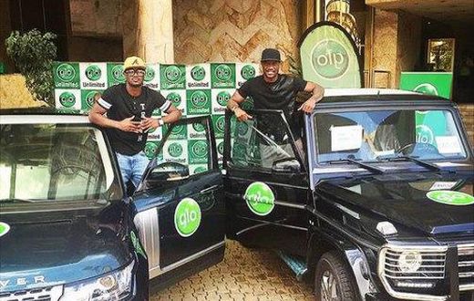 Glo gives Psquare a G Wagon & Range Rover