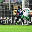 Inter Milan goalkeeper Samir Handanovic rescued a point, denying Sassuolo's Ghanaian forward Kevin-Prince Boateng