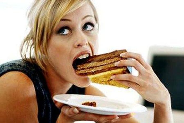 Post workout binge eating