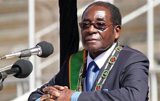 Zimbabwe President Robert Mugabe
