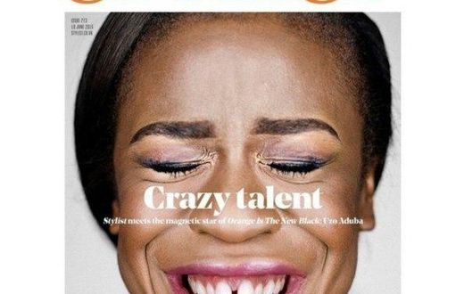 Uzo 'Crazy Eyes' Aduba covers Stylist Magazine