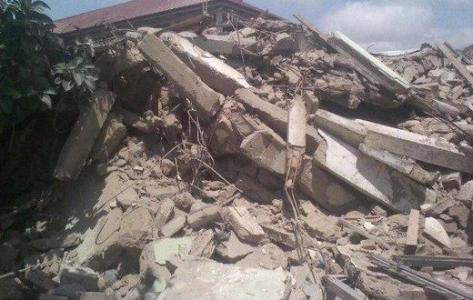 Five storey building collapses