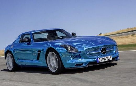 2014 mercedes benz sls amg electric drive