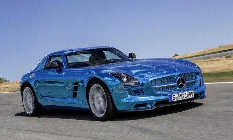 2014 mercedes benz sls amg electric drive