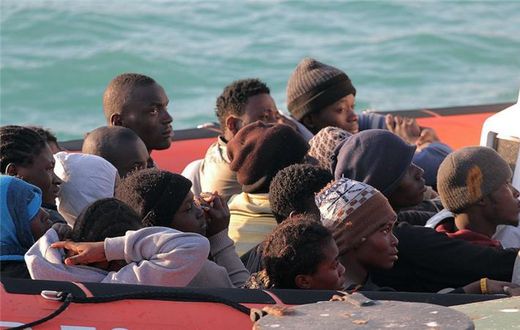 2 migrant boats capsize with hundreds on board, as Nigerians and Ghanians were rescued