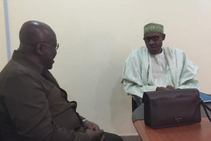 Nana Akufo-Addo with Gen. Muhammadu Buhari
