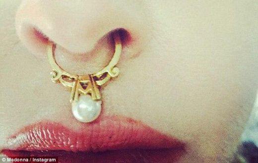 Madonna debuts new septum piercing via Instagram