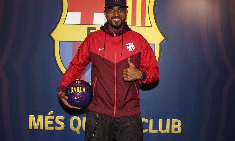 Kevin-Prince Boateng has joined Barcelona on loan