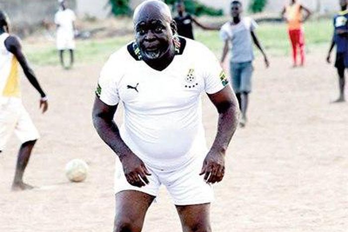 Kofi Adjorlolo challenges Black Stars skipper Asamoah Gyan in his comeback movie "Ghana Must Go".