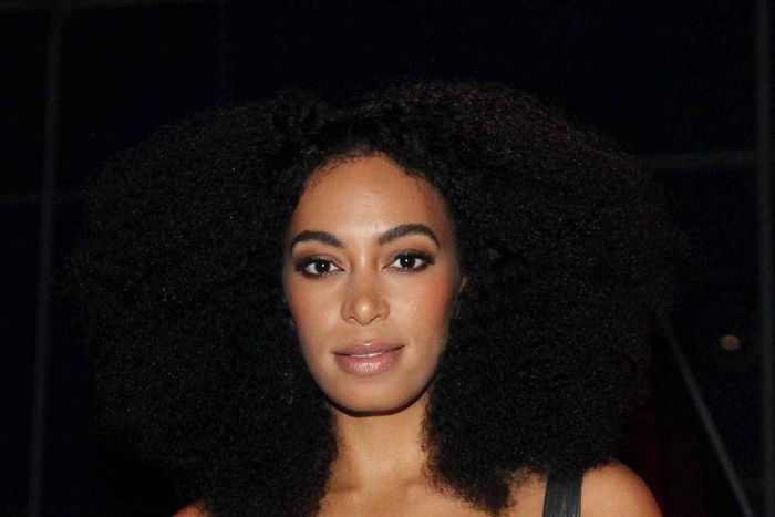 Solange Knowles rocking Maki Oh's design