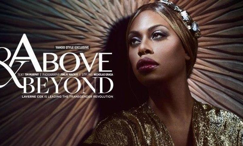 Transgender actress, Laverne Cox, stuns as she covers Yahoo! Style latest edition
