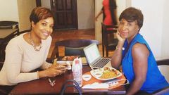 Joselyn Dumas and Naa Ashorkor