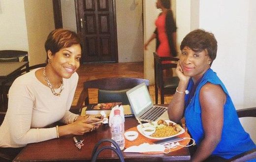 Joselyn Dumas and Naa Ashorkor