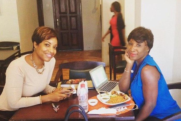 Joselyn Dumas and Naa Ashorkor