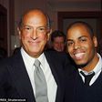 Oscar de la Renta and son, Moises