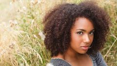 Natural curly hair
