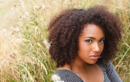 Natural curly hair