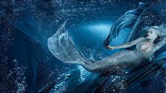 Rita Ora transforms into a stunning mermaid