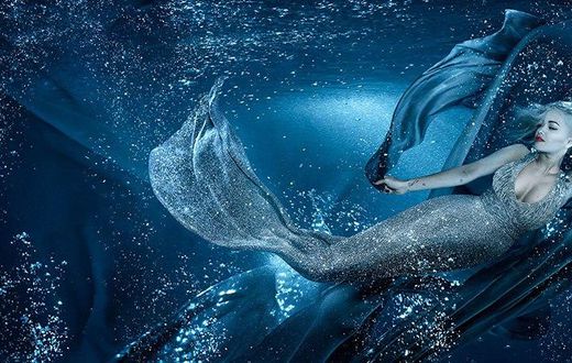 Rita Ora transforms into a stunning mermaid