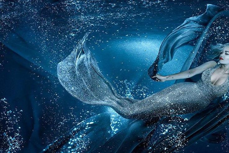 Rita Ora transforms into a stunning mermaid