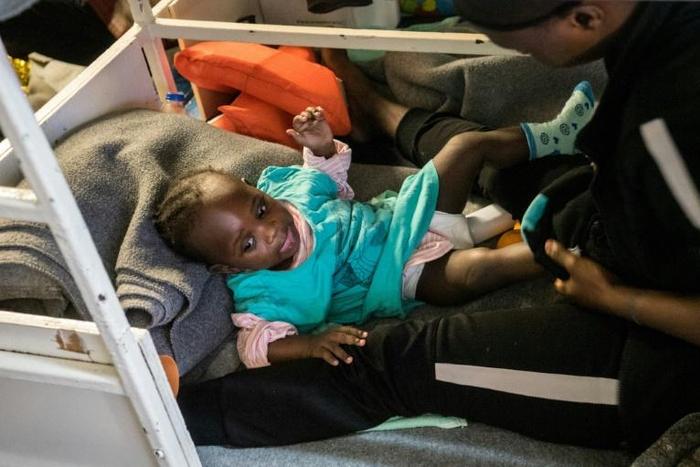 Dutch-flagged rescue vessel Sea Watch 3 has been carrying 32 migrants, including a baby, children and teenagers since they were rescued on December 22