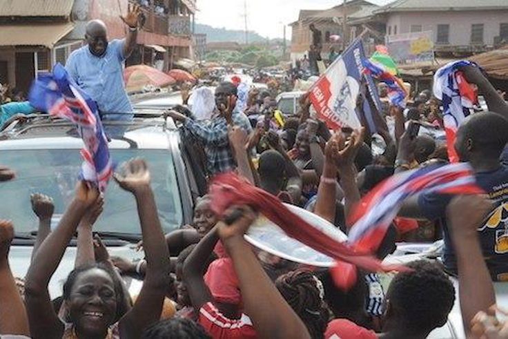Nana Akufo-Addo, Flagberarer of the New Patriotic Party, (Rise and Build Tour)