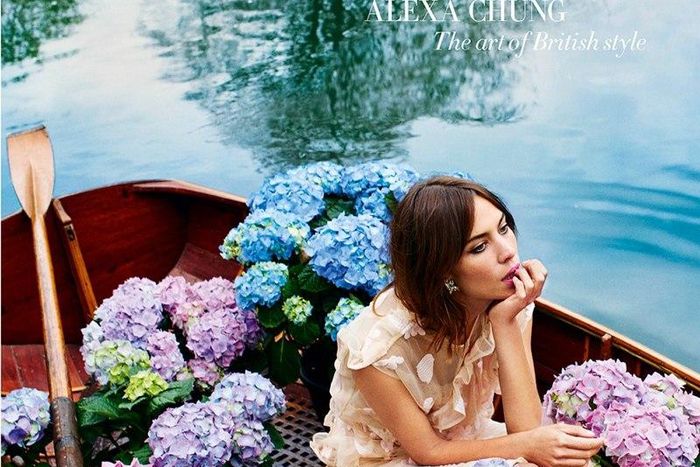 Alexa Chung for Harper's Bazaar July 2015 issue