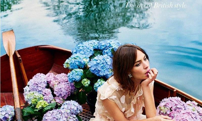 Alexa Chung for Harper's Bazaar July 2015 issue