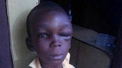 The brutalised boy