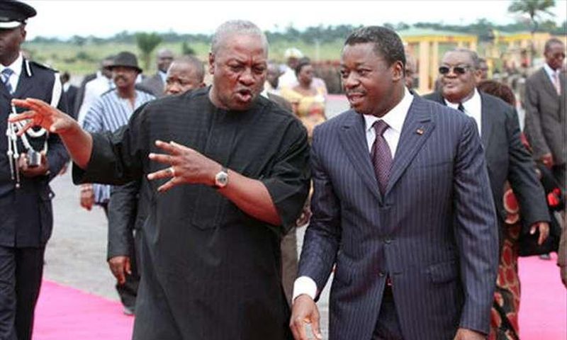 President John Mahama and Faure Gnassingbe of Togo