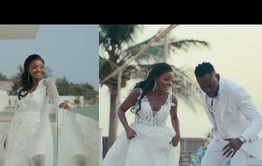Adekunle Gold, Simi in the music video of 'Promise' [Credit: Youtube Vevo Adekunle Gold]