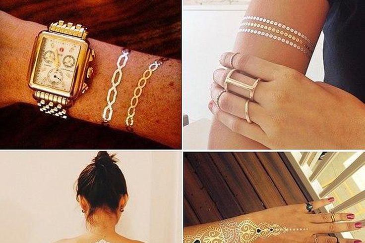 Temporary flash tatoos