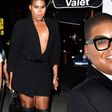 EJ Johnson strolls in a dress in TinselTown