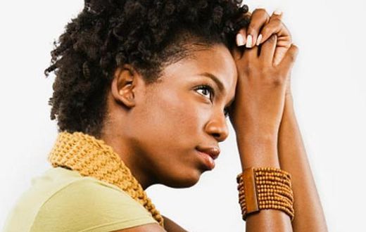 Unhappy lady