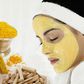 Tumeric mask for glowing skin